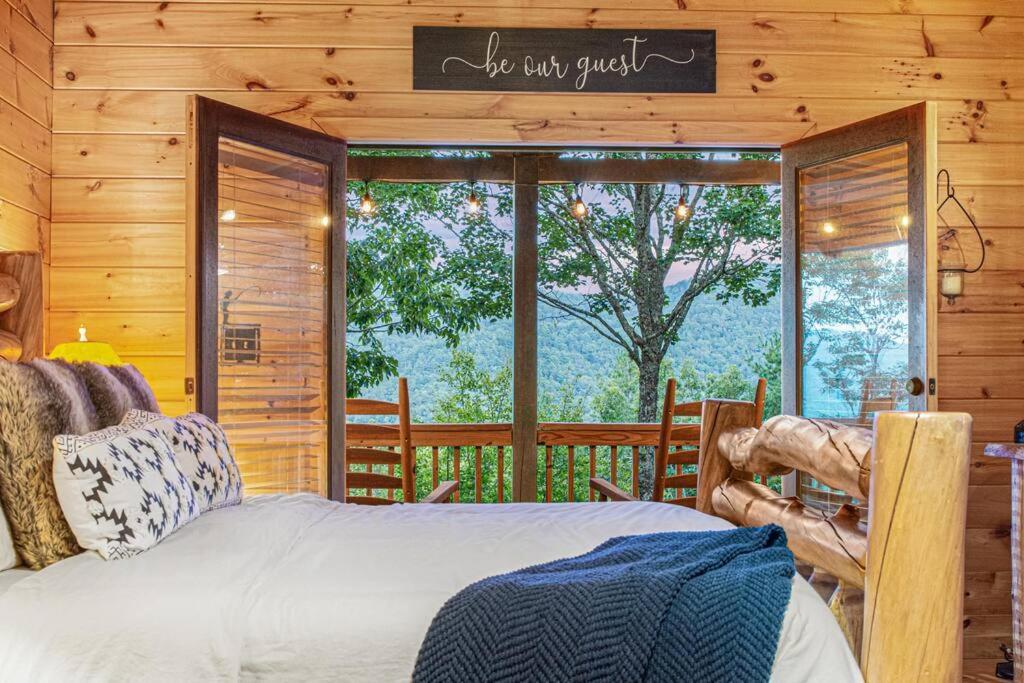 Cherry Log Summit Cabin By Bk Stays - Family Friendly - Playground - Game Room - Jacuzzi - Amazing Mountain Views Eksteriør billede