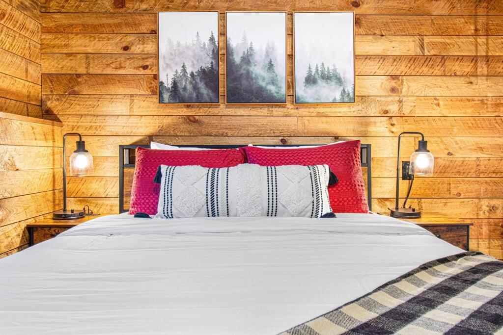 Cherry Log Summit Cabin By Bk Stays - Family Friendly - Playground - Game Room - Jacuzzi - Amazing Mountain Views Eksteriør billede